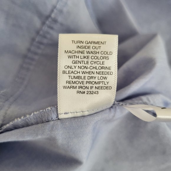 New York & Company Lavender Long Sleeve Top SZ M - Picture 5 of 5